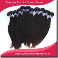 Wholesale cheap Natural Color 100% Virgin Brazilian Human Hair Weft
