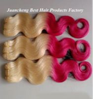 Wholesale grade 5a weaving T color 100% Virgin Russian Human Hair Weft
