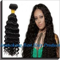 Grade 5A 100% Brazilian Deep Curly Wave Virgin Hair Extension