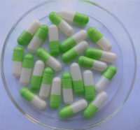 HPMC green/white vegetable hard capsule