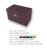Leather Storage box