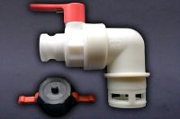 Camlock Ball Elbow Valve with Dust Cap And Anti-suction