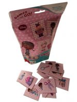 2014 Little Black Girl and White Toy Memory Match Game Cards