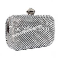 Crystal Clutch Bag With Full Cover