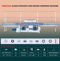 HZM8325C Glass straight-line edging grinding machine