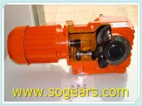 Helical-worm S Serier Gearmotor