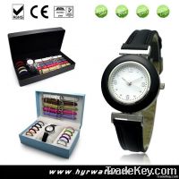 hot sell lady interchangeable watch gift set