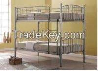 Commercial school dormitory furniture bunk beds ,3 sleeper wood and steel bunk bed