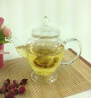 Borosilicate glass teapot