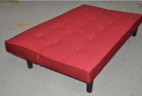 simple click-clack sofa bed with fabric 