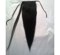 Pony tails human hair extensions