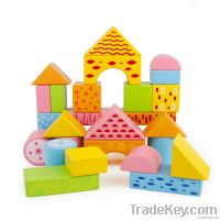 Wooden Building Blocks Set