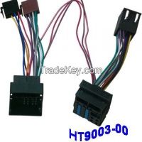 Sell car ISO wire harness(Car stereo wire harness,car Audio wire harness,Car video harness)