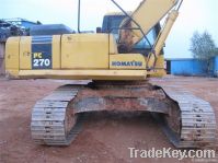 Used Excavators Komatsu Pc270-7