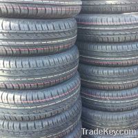 Various types of automobile tires