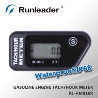 Record Max RPM Tachometer Hour Meter For gas engine Motorcycle ATV Snowmobile Boat marine lawn mower generater jet ski