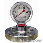 YK-150f flange mud pressure gauge