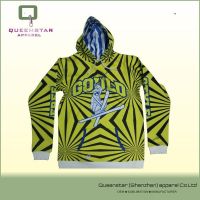 Hot sublimation printing to hoodie