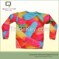 sublimation pullover tshirts