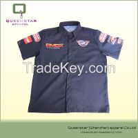 digital printing racing team shirt  wholesale