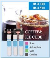 MAXTREAM commercial filtration system (CI-1000 / CI-2000 / CI 20 filter) - Coffee & Ice cube