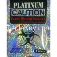 platinum caution super strong incense