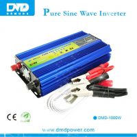 High-performance CPU 1kw pure sine wave adjustable frequency ac solar converter
