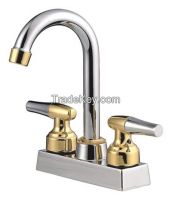 double handle mini wash basin faucet JY80251