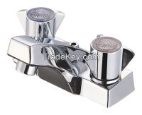 double handle mini wash basin faucet JY80240