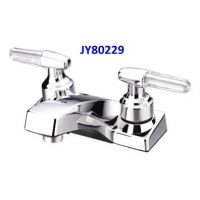 European Bathroom Brass Faucet Dual Handle Basin Mixer JY80229