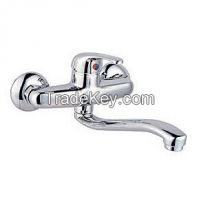 Wall Mounted Bathtub Faucets High Quality Zinc Sanitary Faucets