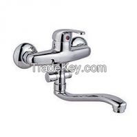 New Design Wall Mounted Sanitary Zinc Bathtub Faucets