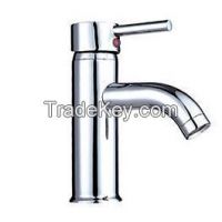 Deck Mounted Single Handle Bathroom Brass Basin Faucet JY71105