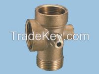 Chrome plated brass pipe fittings