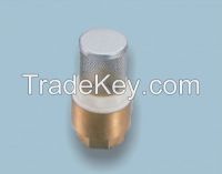 chromed brass check valve