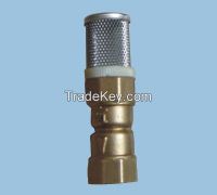 chromed brass check valve
