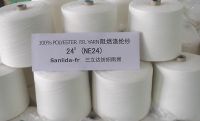 100% Dyed Cotton Yarn/Polyester Cotton Recycled Yarn For Weaving Kinntting