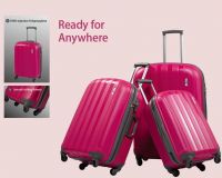 Hot Sale Colorful Travel PP Injection Carry-on Spinner Luggage Set With TSA Lock And Twin Wheel