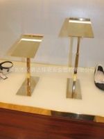 High quality stainless steel shoe display stand for shoe store