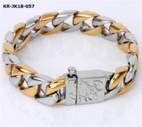 Stainless Steel 18K Gold Bracelets
