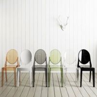 plastic ghost clear chair PC-102A