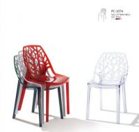 acrylic crystal chair PC chair stackable plastic Chair PC-107A