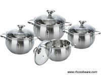 8Pcs Apple shape Cookware Sets