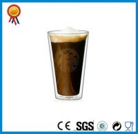 Transparent Starbuck Coffee Glass Cup
