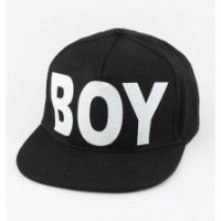 BOY Black/White Snapback