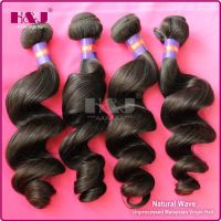 Top Grade Wholesale price 100% unprocessed no shedding human hair weaving