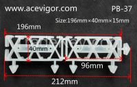 Interlock plastic support for outdoor terrace IPE/WPC/wood/DIY deck tiles