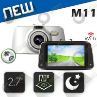 ORION 2013newest 2.7inch HD screen WIFI car black box 170degree wide angle smart phone(wide-dynamic/AR0330 Sensor/G-Sensor)DVR-M11