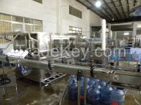 Automatic 500bph 5gallon Barrel Water Filling Production Line