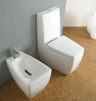 Jacuzzi Nexus Close Coupled WC Toilet Pan and Soft Close Seat